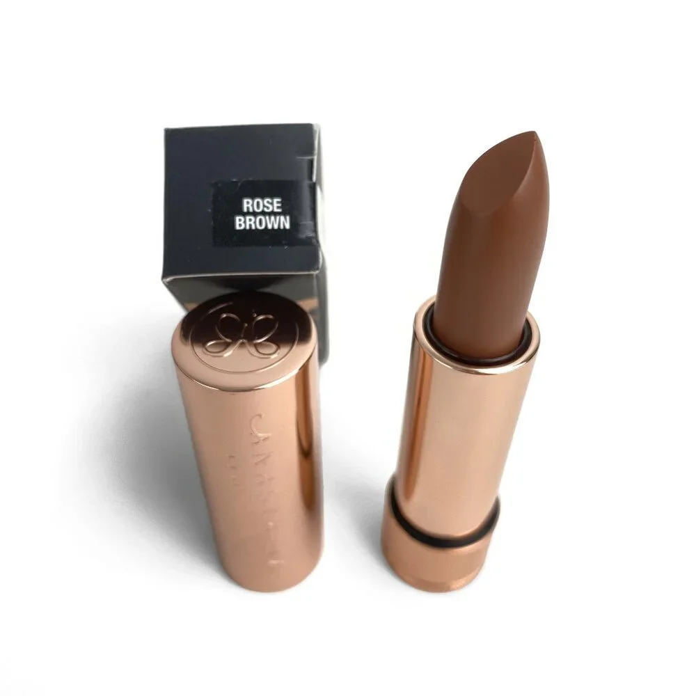 ABH Luxurious Satin Lipstick: New Rose Brown a Rosy Brown Nude - Picture 1 of 5
